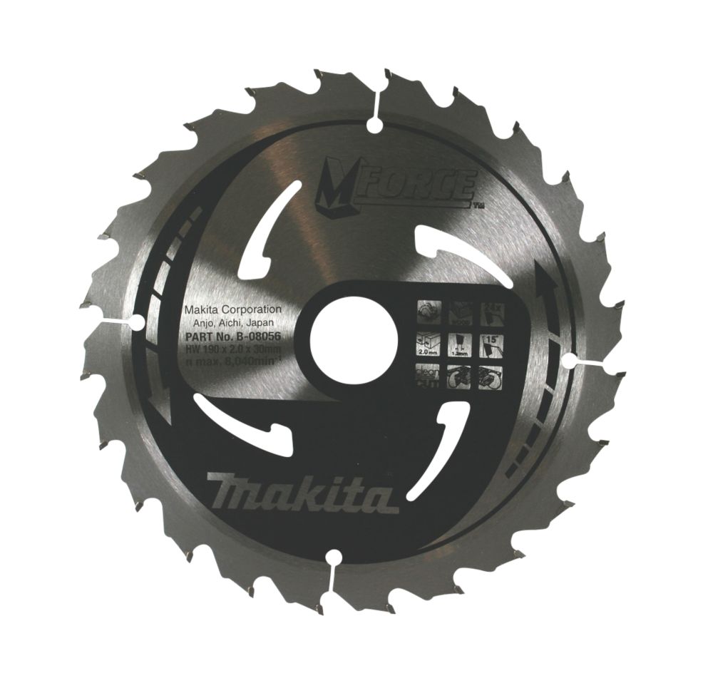 Makita TCT Mitre Saw Blade 190 x 30mm 24T Reviews