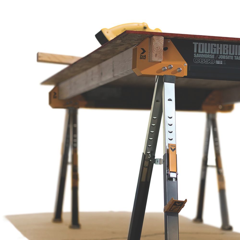 Toughbuilt TB-C650-XES Sawhorse Twinpack