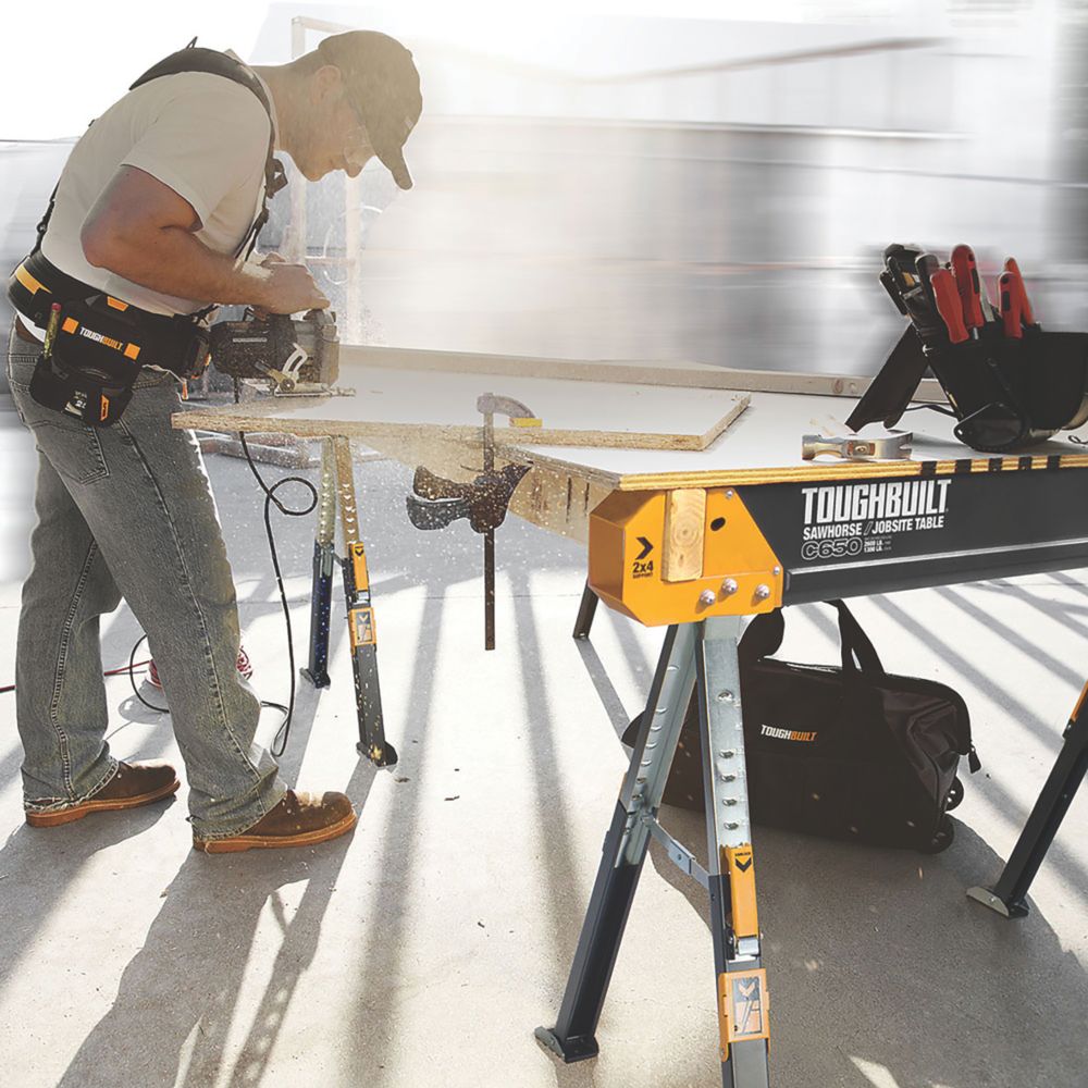 Toughbuilt TB-C650-XES Sawhorse Twinpack