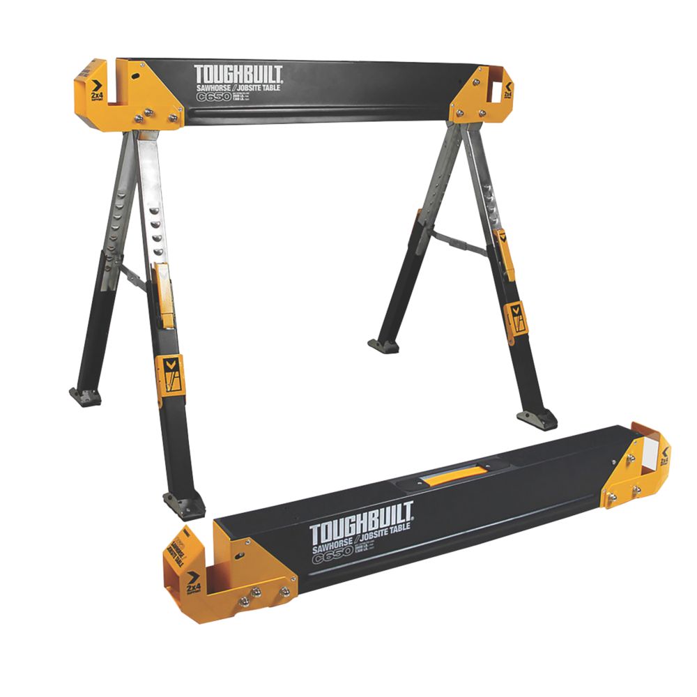 Toughbuilt TB-C650-XES Sawhorse Twinpack Reviews