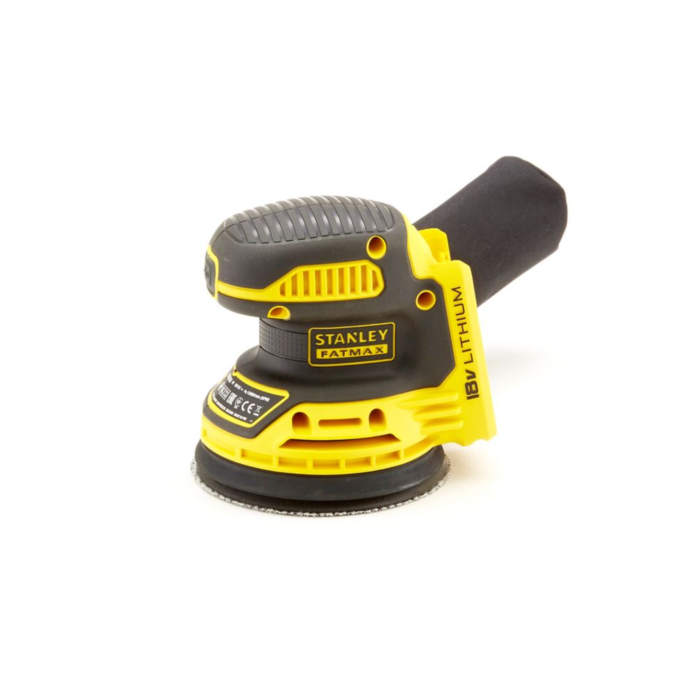 Stanley FatMax FMCW220B-XJ 125mm 18V Li-Ion Cordless Random Orbit Sander - Bare