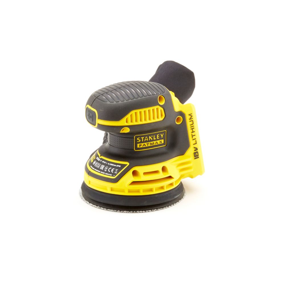 Stanley FatMax FMCW220B-XJ 125mm 18V Li-Ion Cordless Random Orbit Sander - Bare