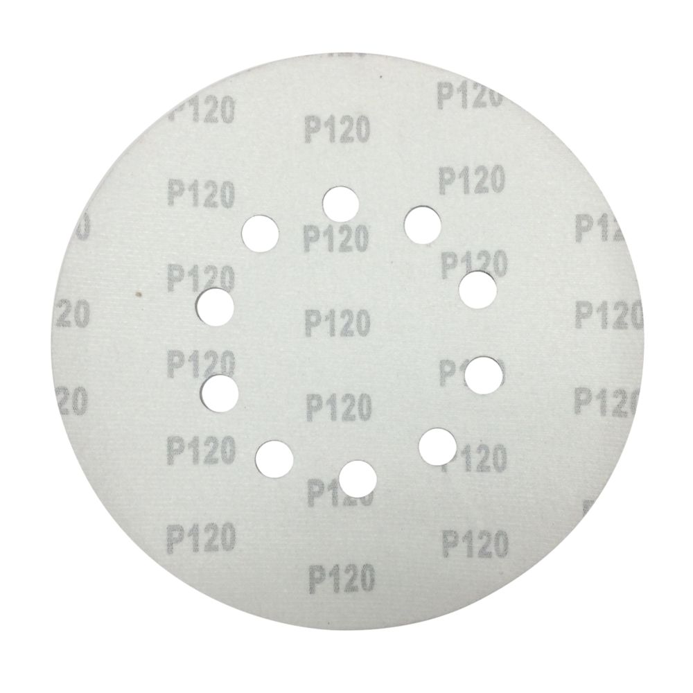 Scheppach Sanding Discs Punched 215mm 120 Grit 10 Pack