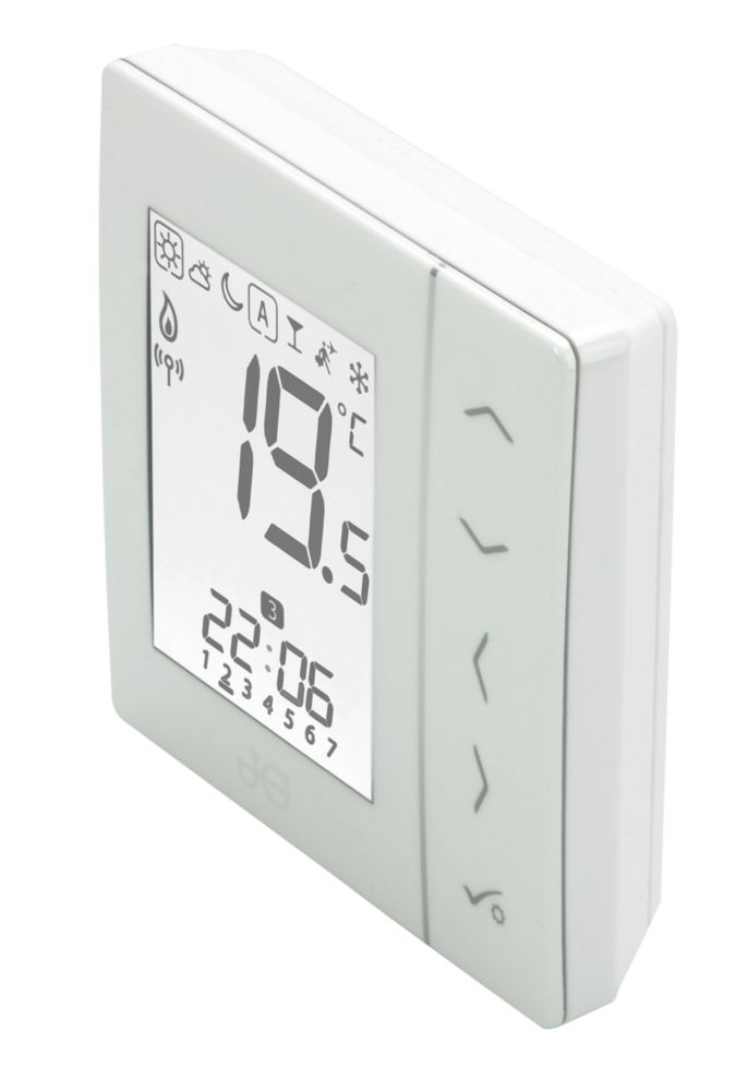 JG Speedfit JGSTATW1W 4-in-1 Wireless Thermostat Battery Powered White Reviews