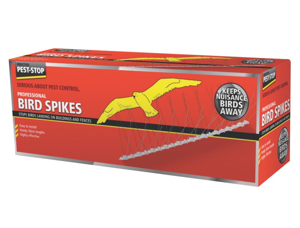 Pest-Stop Professional Bird Spikes 10 Pack