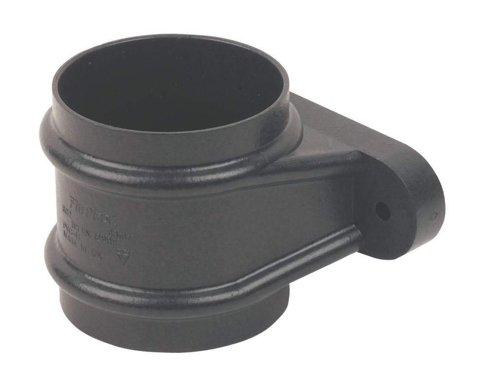 FloPlast Cast Iron Effect Pipe Socket 68mm Black Reviews