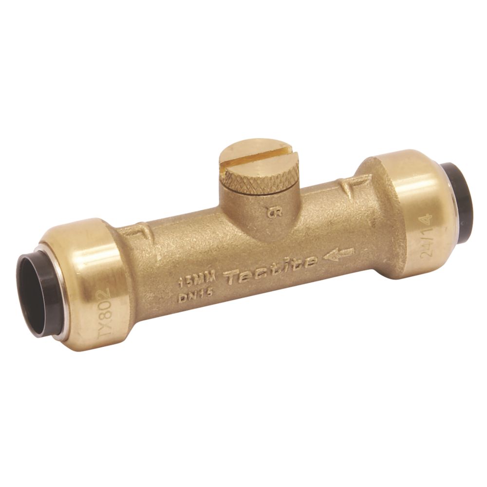 Tectite Sprint Double Check Valve DZR 15mm Reviews