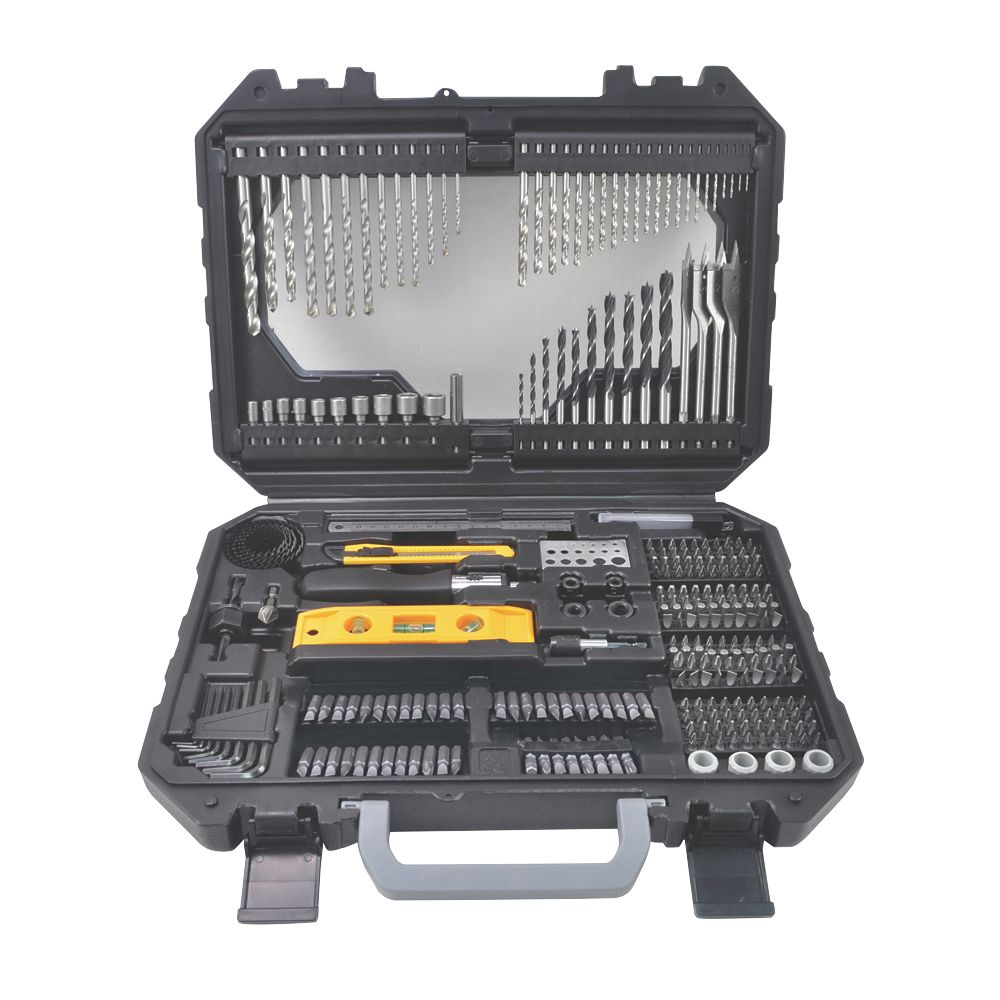 Straight Shank Mixed Drill Bit Set 302 Pieces Reviews