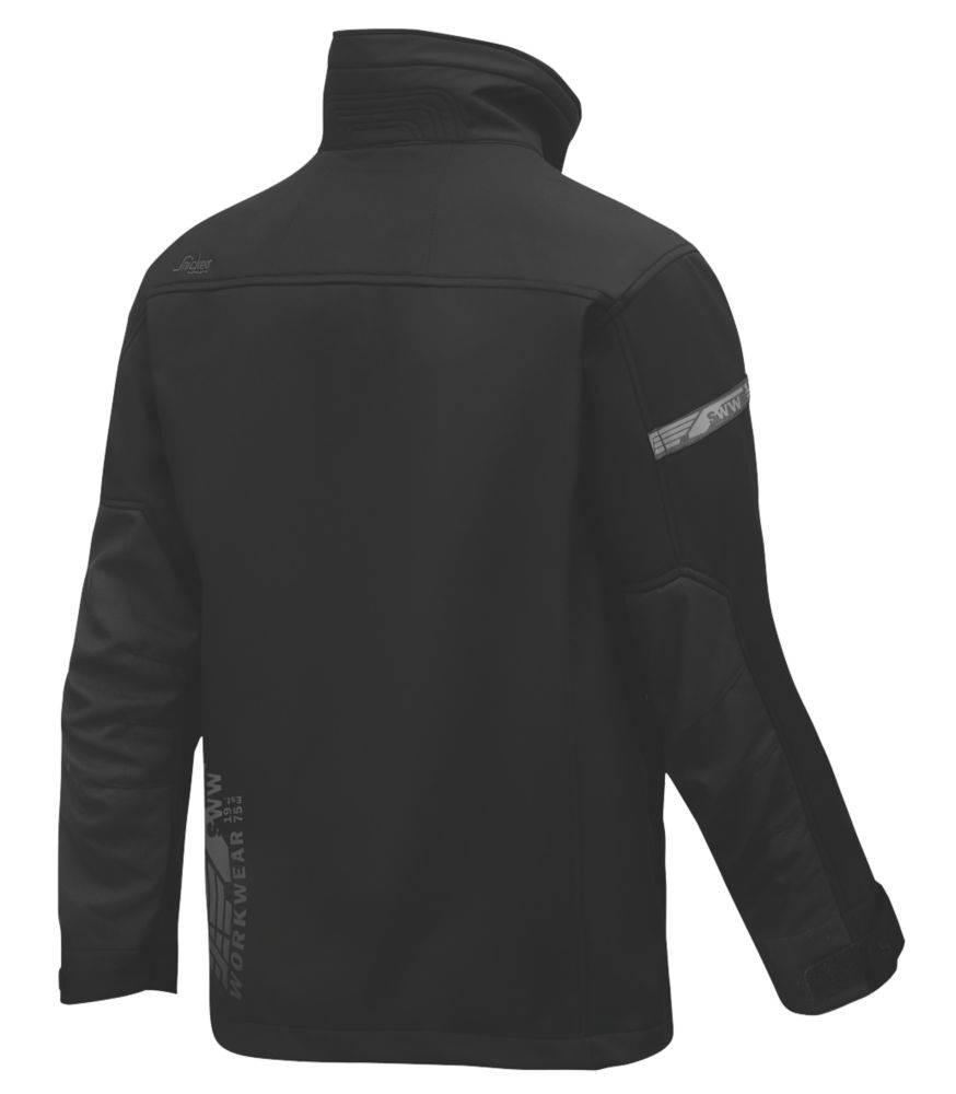 Snickers AllRoundWork 1200 Softshell Jacket Black XX Large 52