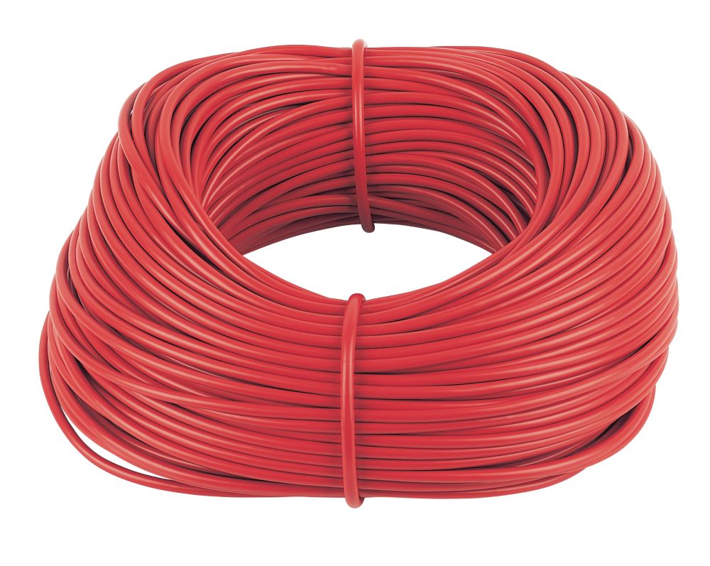 PVC Sleeving 4mm x 100m Red Reviews