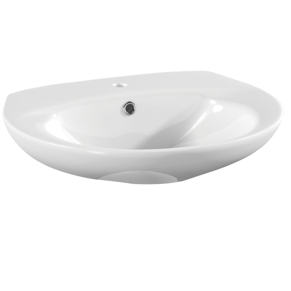 Wall-Hung Basin 1 Tap Hole 450mm Reviews