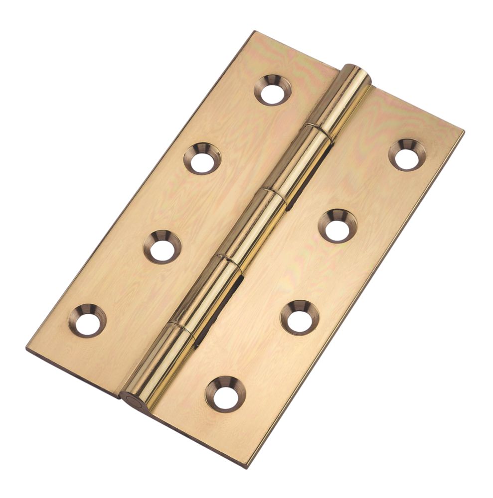 Polished Brass Butt Hinges 102 x 61mm 2 Pack Reviews