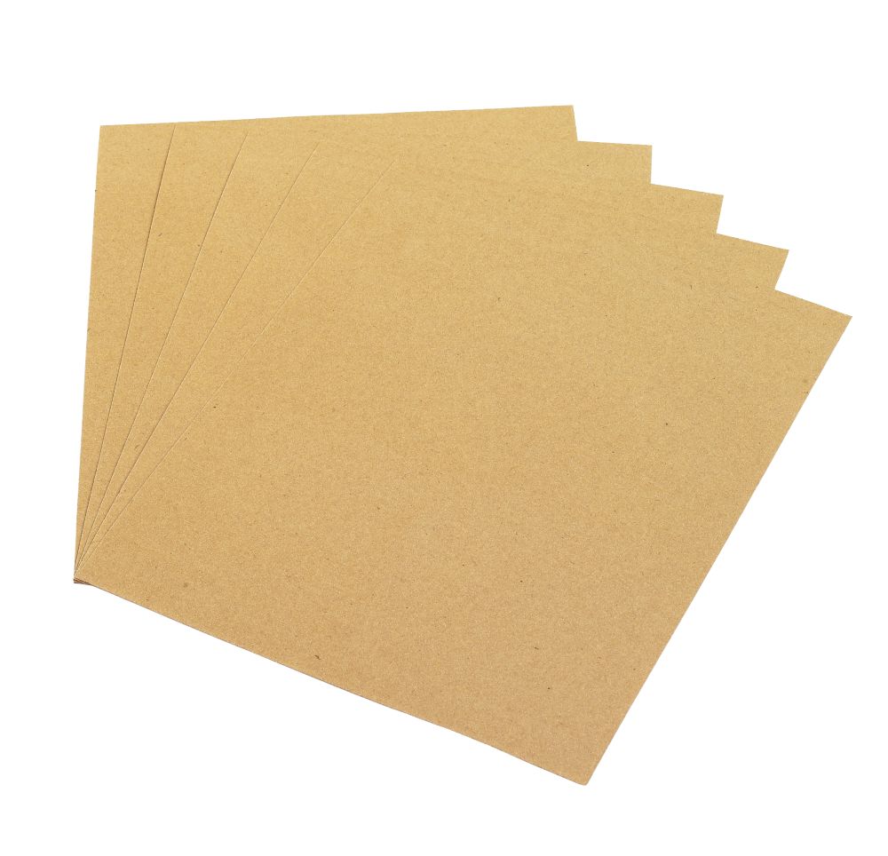 Oakey Glass Paper Unpunched 280 x 230mm 100 Grit 5 Pack