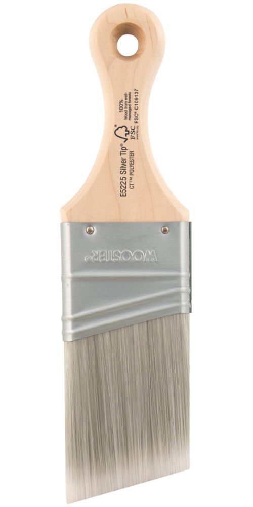 Wooster Silver Tip Short-Handled Cutting-In Paintbrush 2