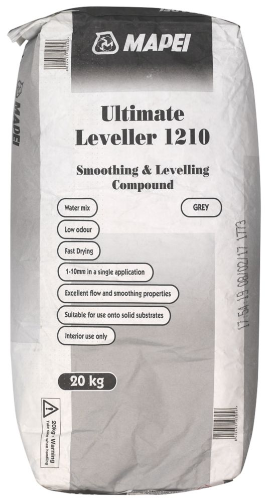 Mapei Ultimate Leveller 1210 Self-Levelling Floor Compound 20kg Reviews