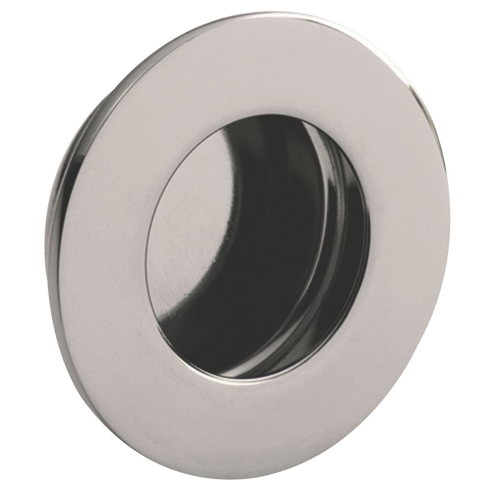 Eurospec Circular Flush Pull Handle 78mm Polished Stainless Steel Reviews