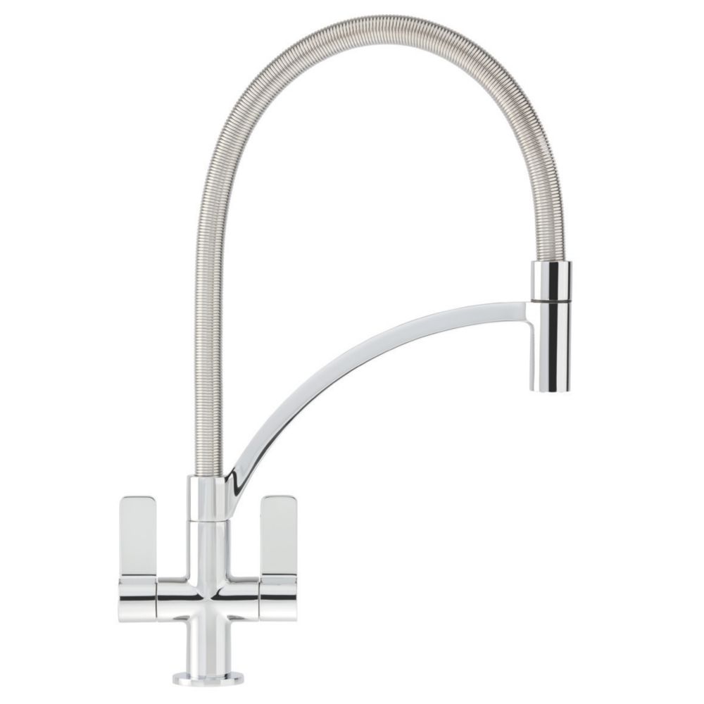 Franke Wave 115 0277 034 Pull Out Mono Mixer Kitchen Tap Chrome