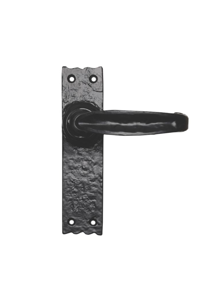 Carlisle Brass Slimline Traditional Latch LoB Latch Door Handle Pair Antique Black Reviews