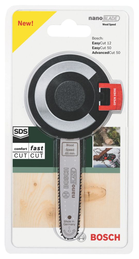 Bosch NanoBlade 65mm Wood Speed Saw Blade