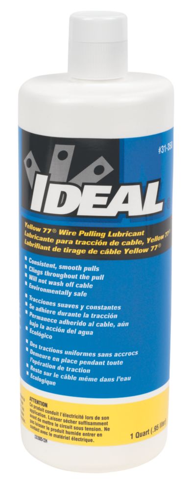 Ideal Yellow 77 Wire & Cable Pulling Lubricant 950ml Reviews