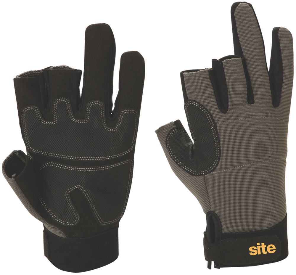 Site KF420 3-Finger Framer Performance Gloves Grey / Black Large Reviews