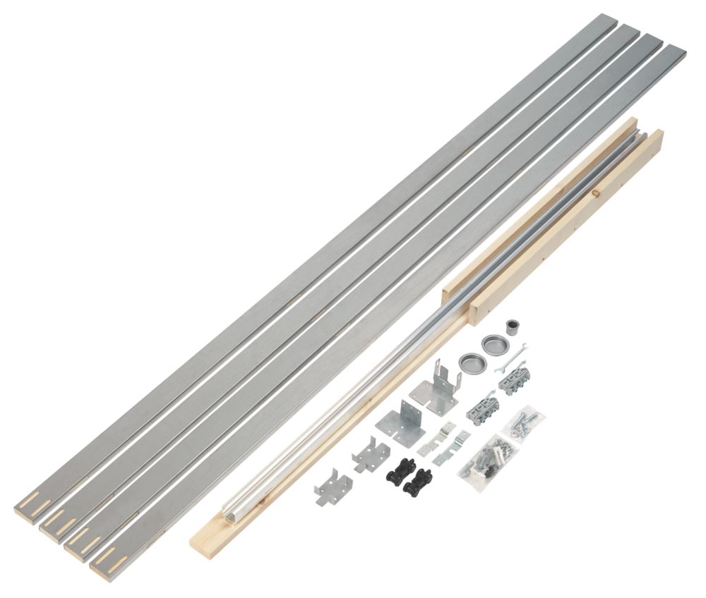 Henderson Pocket Door Pdk3 1 Door Sliding Track System Silver 1449mm