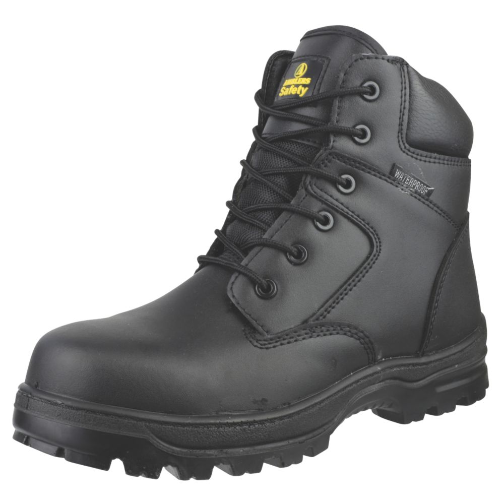 Amblers FS006C Metal Free Safety Boots Black Size 6