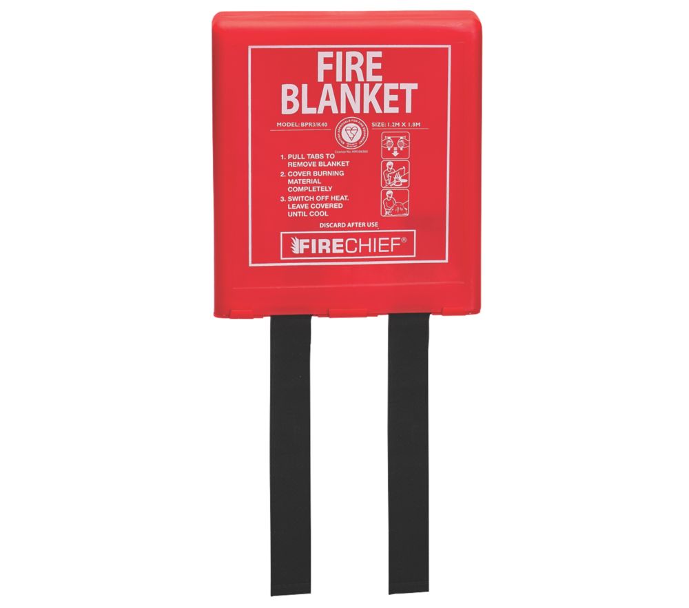 Firechief Fire Blanket with Rigid Case 1.2 x 1.8m Reviews