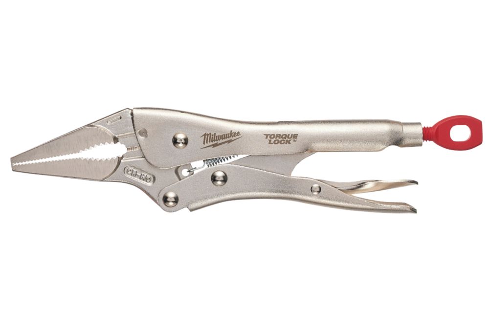 Milwaukee Flat Long Nose Locking Pliers 9