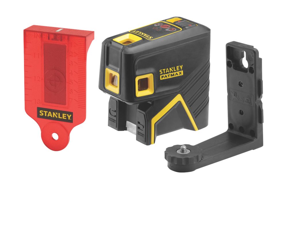 Stanley FatMax FMHT1-77413 Red Beam 5-Spot Line Laser