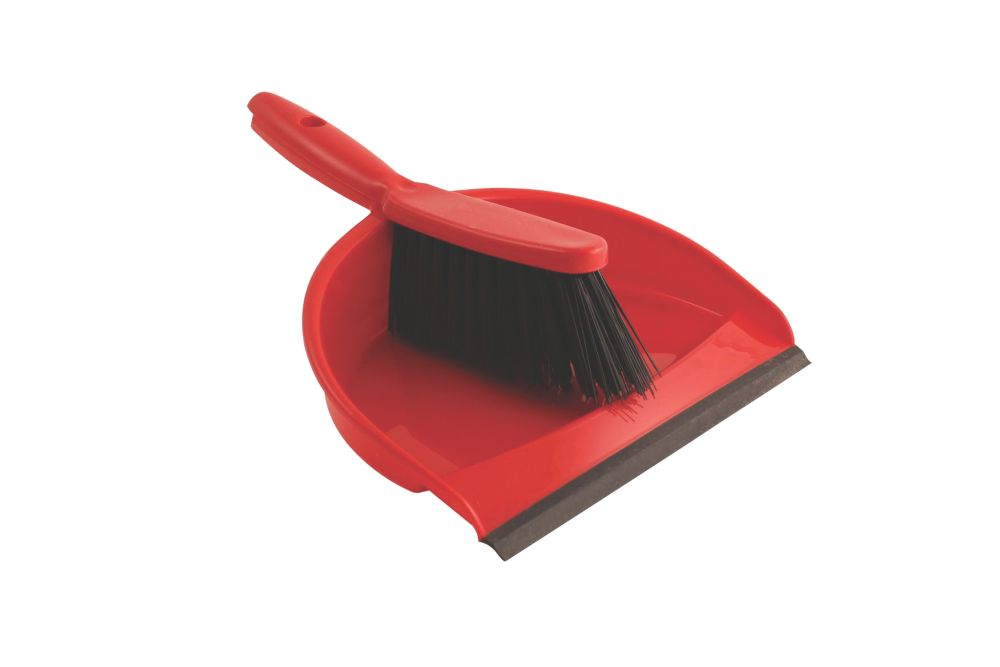 Bentley Dustpan & Brush Stiff Red 5 Pack Reviews