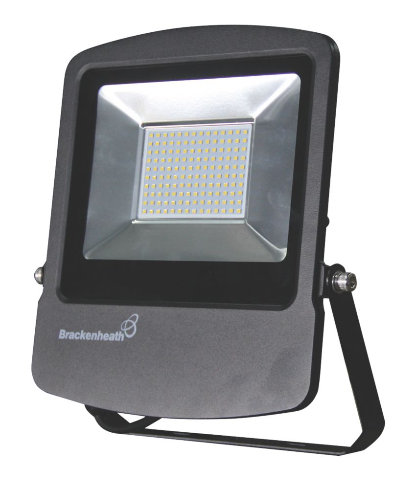 Brackenheath Rex LED Industrial Floodlight 100W Black Cool White Reviews