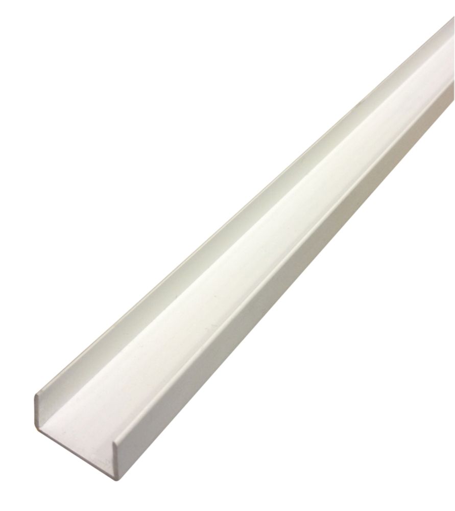 Alfer White PVC U-Profile 1000 x 12 x 10mm Reviews