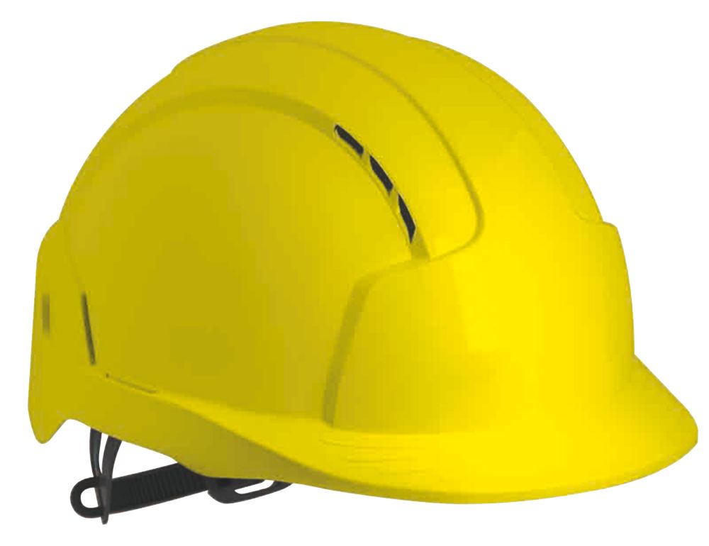 JSP EVOLite Vented Safety Helmet Yellow