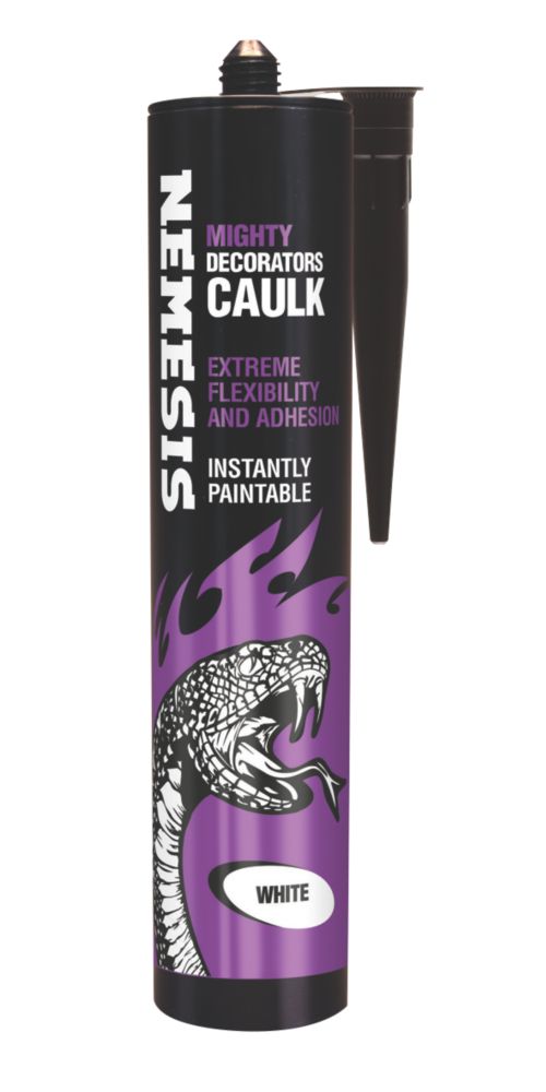 Nemesis Mighty Decorators Caulk White 310ml Decorators Caulk