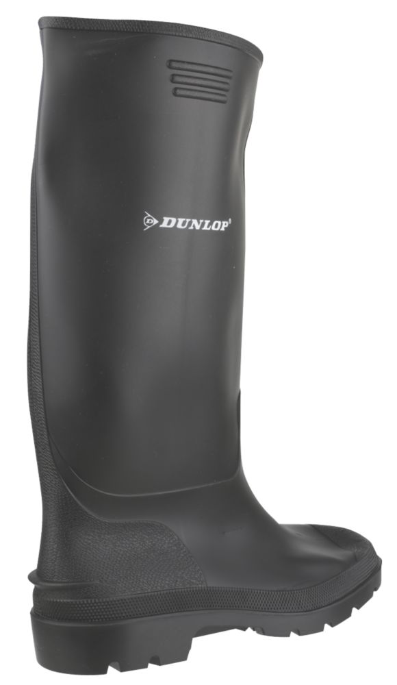 Dunlop Non Safety Pricemaster 380PP Non Safety Wellingtons Black Size 8