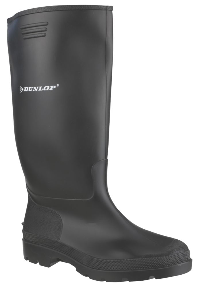 Dunlop Non Safety Pricemaster 380PP Non Safety Wellingtons Black Size 8 Reviews