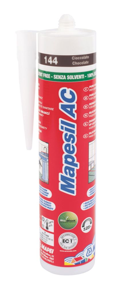 Mapei Mapesil AC 144 Solvent-Free Silicone Chocolate 310ml Reviews