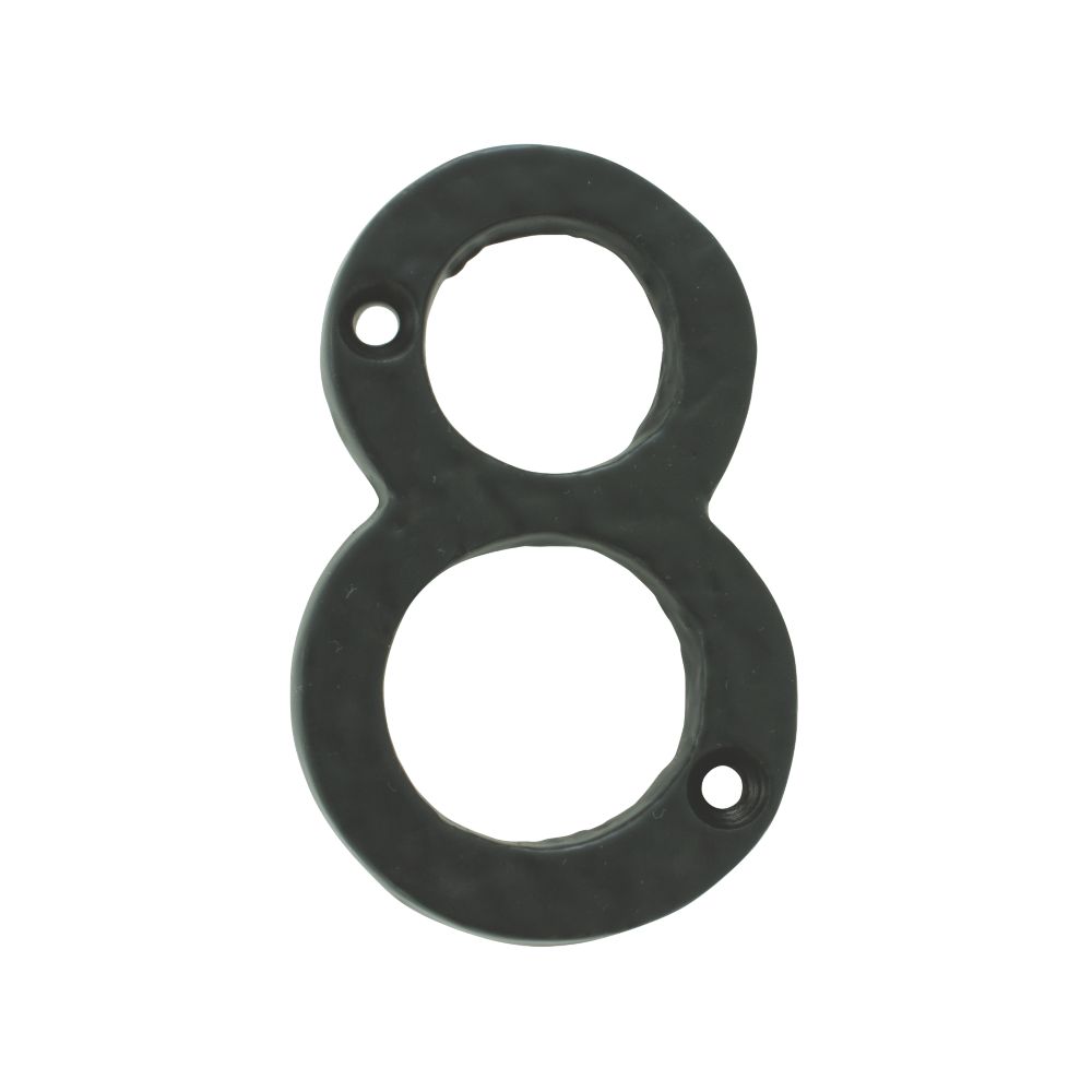 Carlisle Brass Ludlow Door Numeral 8 Antique Black 78mm Reviews