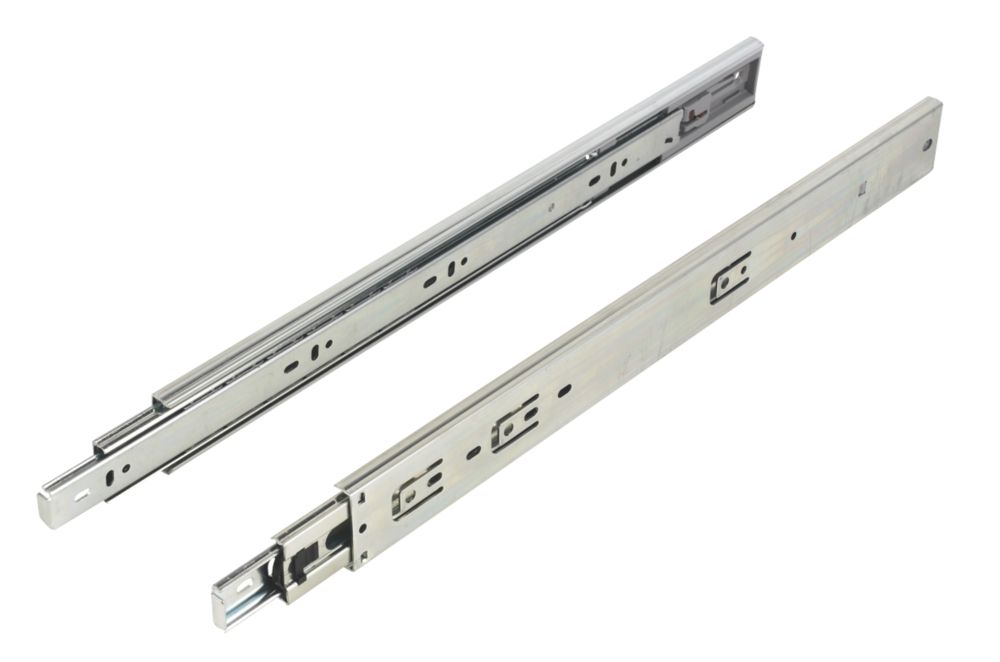 Soft Close Ball Bearing Drawer Runners 450mm 2 Pack Drawer