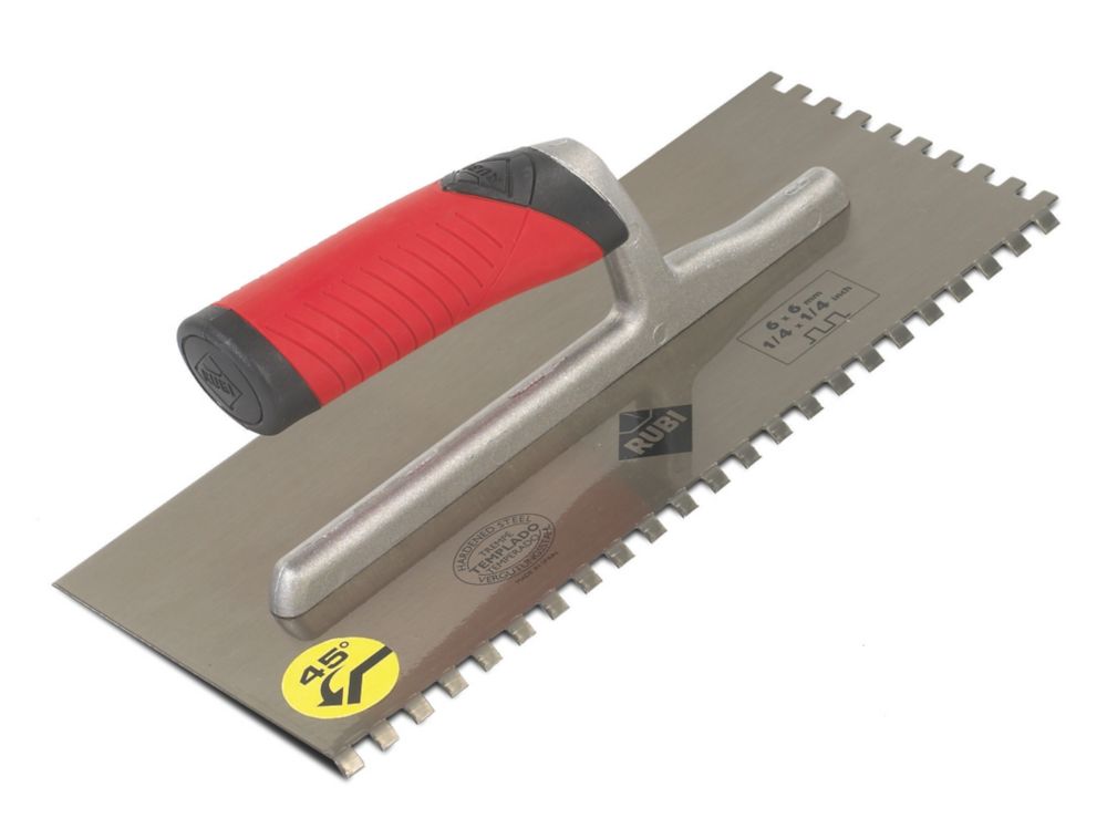 Rubi 6mm Notched Adhesive Trowel 11