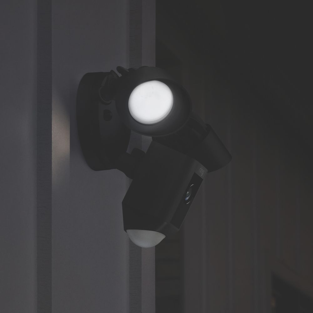 Ring Floodlight Camera PIR Black