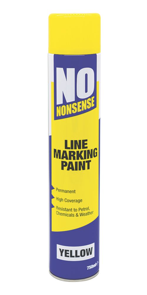 No Nonsense Line Marking Paint Yellow 750ml Reviews