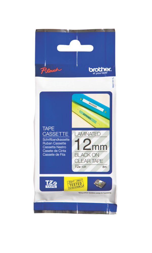 Brother TZe-131 Labelling Tape 12mm x 8m