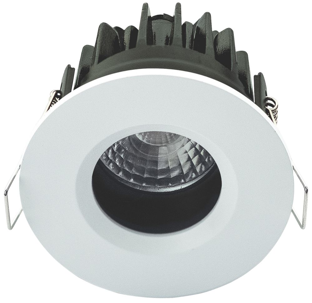 Luceco FType Element Recessed Fixed Fire Rated LED Downlight White 600lm 7W 220-240V Reviews