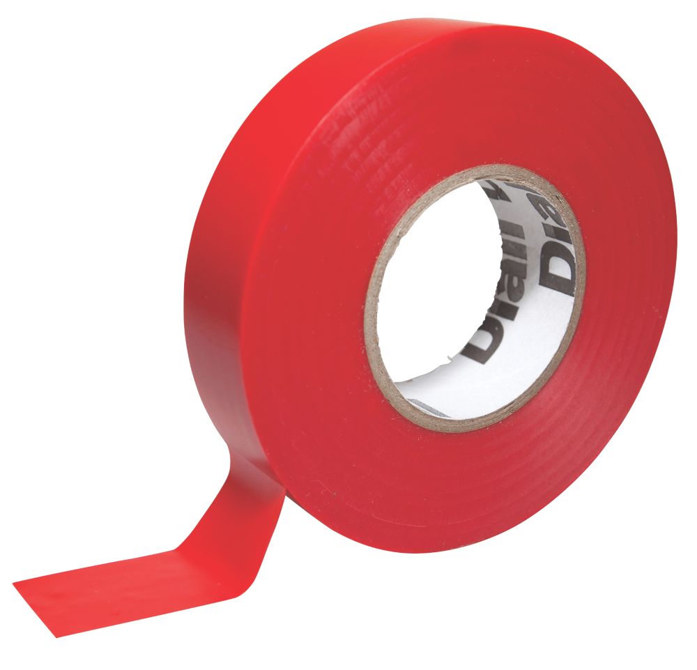 510 Insulating Tape Red 33m x 19mm Reviews