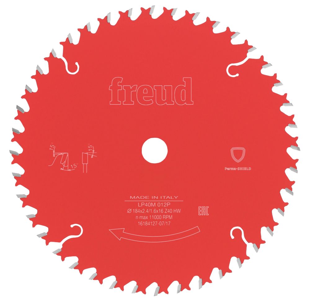 Freud TCT Circular Saw Blade 184 x 16mm 40T Reviews