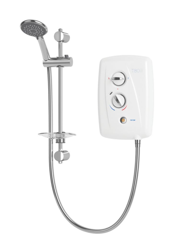 Triton T80 Easi-Fit + White / Chrome 10.5kW Electric Shower Reviews