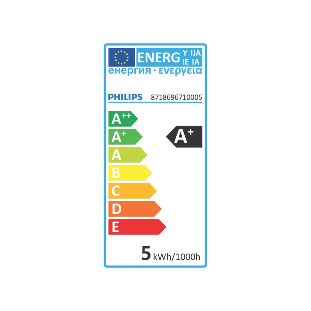 Philips SES Candle LED Virtual Filament Light Bulb 470lm 5W