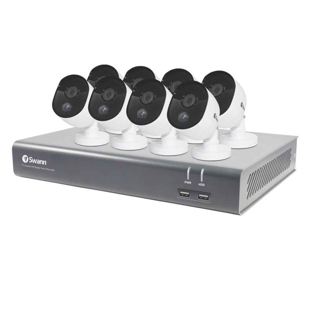 Swann SWDVK-1645808V-UK 16-Channel CCTV Kit & 8 Cameras Reviews